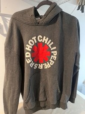 Red Hot Chili Peppers pullover hoodie tag size L no string in hood