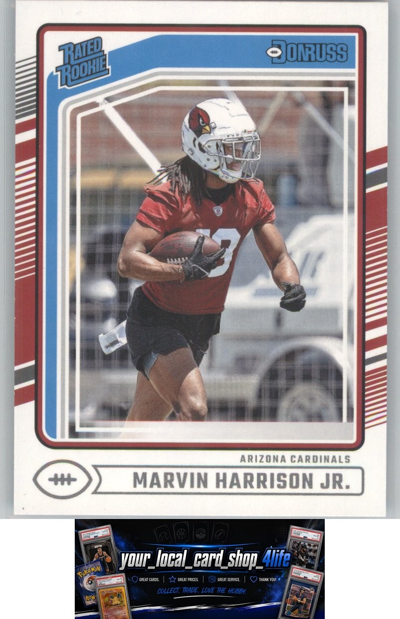 Marvin Harrison Jr. Panini Donruss #393 Base
