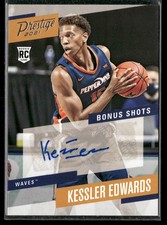 2021 Chronicles s #PBKED Kessler Edwards Prestige Bonus Shots Signatures Blue