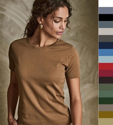 4 Stück Set Damen Interlock T-Shirt Tee Jays Baumwolle dichtes Gewebe S bis 3XL 