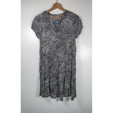 Maeve by Anthropologie Tiered Mini Dress Medium Boho Flowy Babydoll Whimsigoth