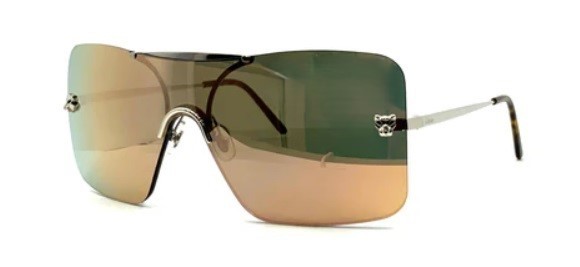 Cartier Panthere de Cartier CT0023S 003 Shield Silver Pink  display picture 3