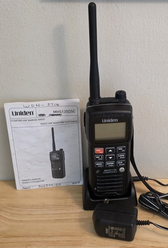 Uniden GPS Two-Way Marine Radio MHS135DSC Bundle