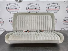 1992-99 Chevy Suburban 3rd Row Bench Seat Assembly Cloth Gray - Oem