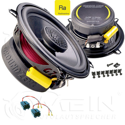 GROUND ZERO LAUTSPRECHER für CITROEN XSARA Berline 1997-2006 Heck Hinten #BIBY