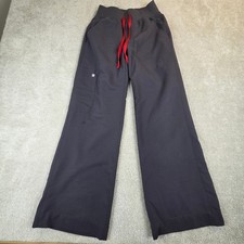 FIGS Salina Wide Leg Scrub Pants Lot of 2 Grey Black XXS Petite