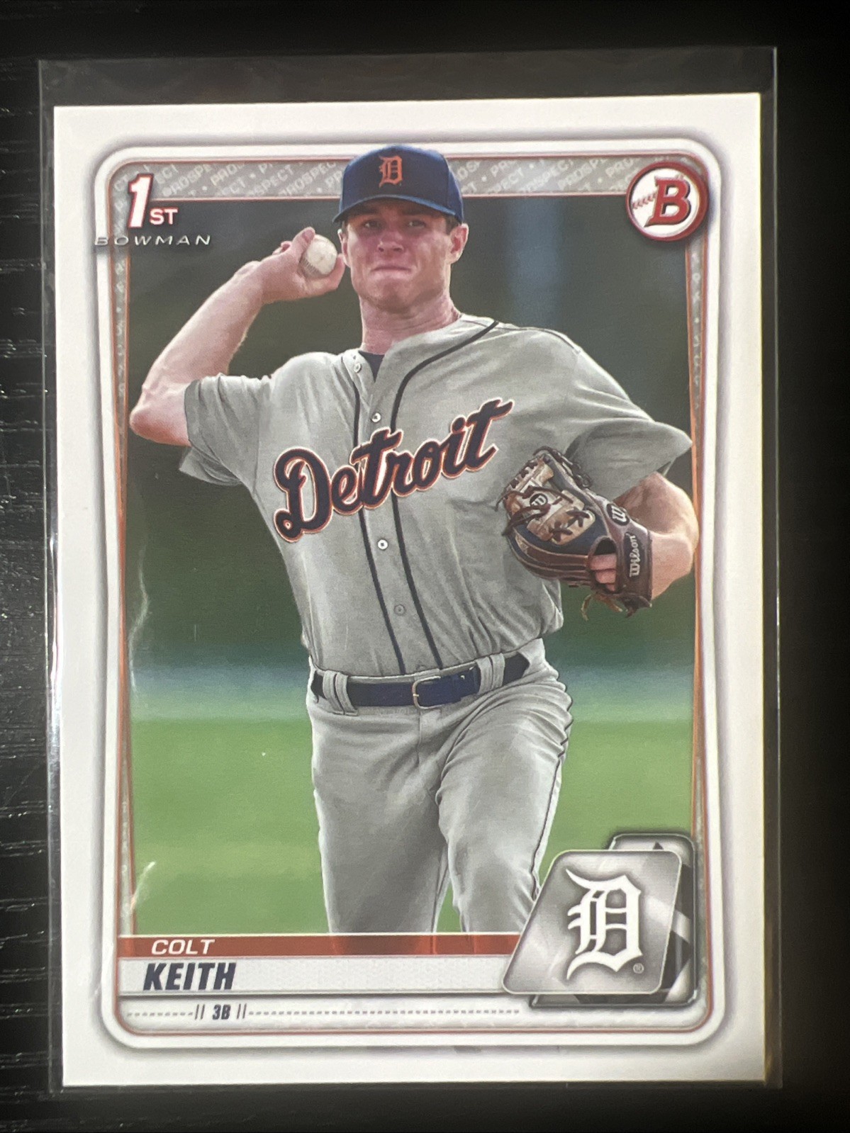 2020 Bowman Draft Colt Keith 1st Bowman RC Rookie