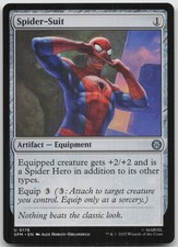 Spider-Suit 176 Uncommon Marvel's Spider-Man Magic: The Gathering Near Mint