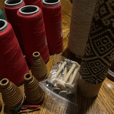 Vintage Sewing Thread Spools Lot