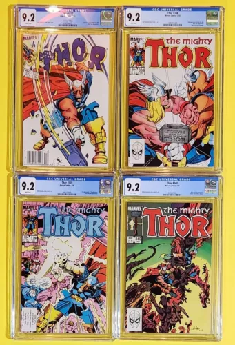 Thor 337-340 (4 book lot) 1st appearance Beta Ray Bill and Stormbreaker!!!