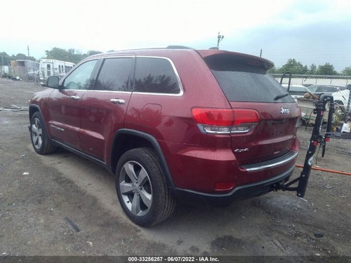 JEEP GRAND CHEROKEE 2015 DASH DASHBOARD MULTIMEDIA DISPLAY SCREEN OEM =DAMAGES= - Picture 23 of 24