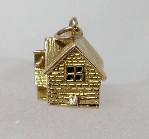9ct Country Pub Heavy Solid Gold Charm 22626 - Picture 2 of 5