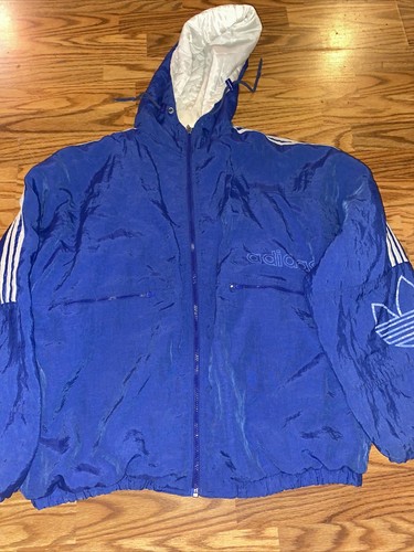 Mens Size Large Vintage Adidas World Cup USA Soccer Jacket 80s Extremely Rare  - Picture 1 of 5