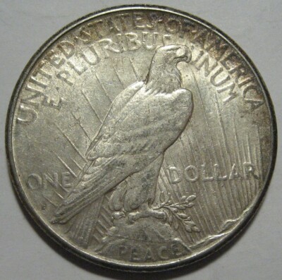 = 1925-S XF/AU PEACE Dollar, Nice Details, FREE Shipping