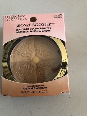 PHYSICIANS FORMULA BRONZE BOOSTER LIGHT TO MEDIUM 7545 MIRROR BRUSH INCLUDED