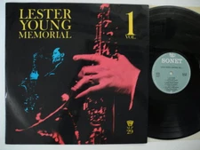 LESTER YOUNG Memorial vol. 1 LP 1962 Sweden Sonet SLP 29