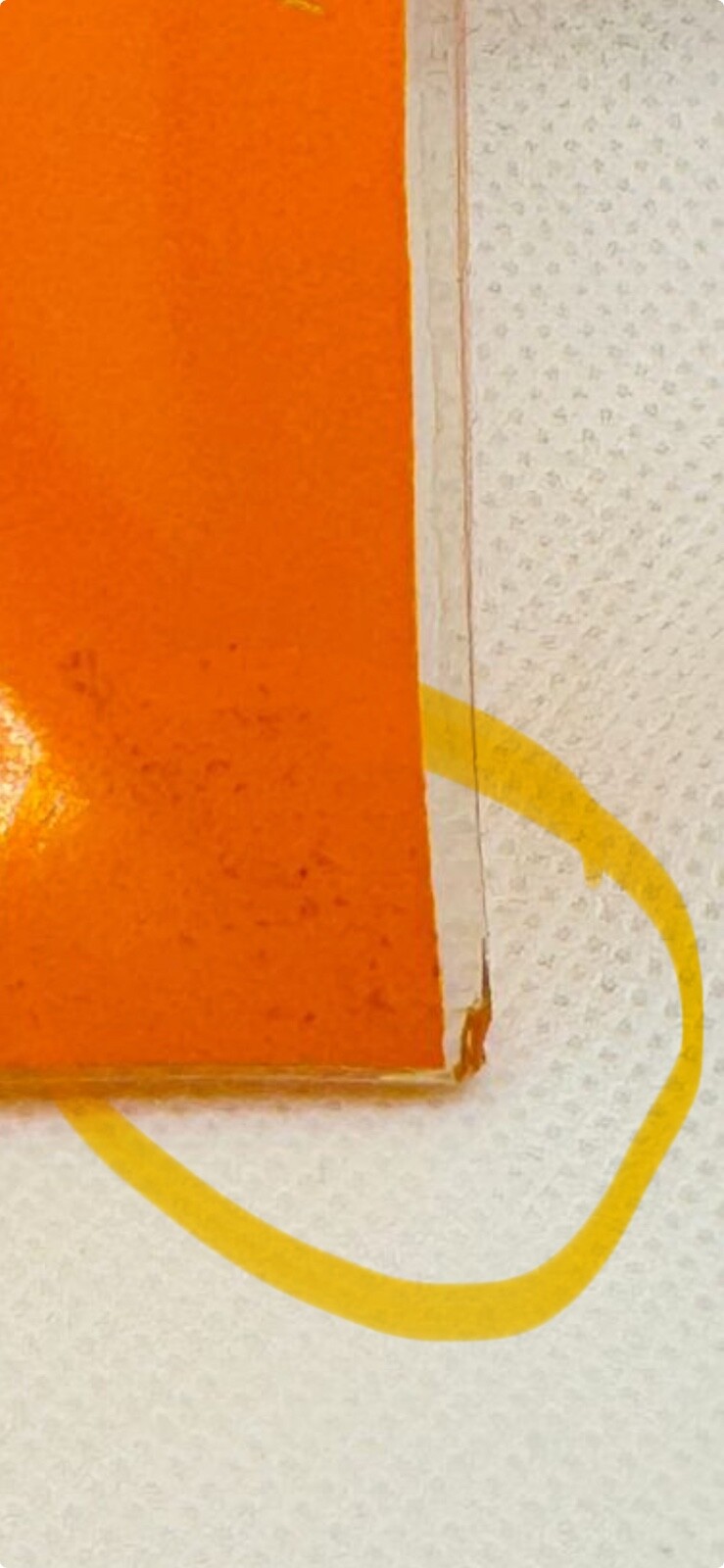 CHIPPED VINTAGE 60-70s Playboy Club Femlin Ashtray - Orange - *THE PLAYBOY CLUB*