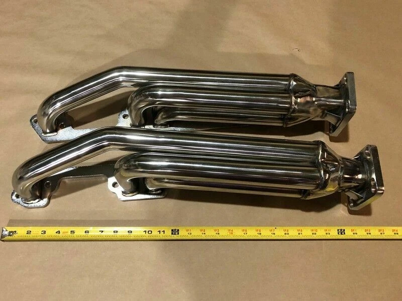FOR DODGE MOPAR Twin Turbo Manifolds Headers T3T4 318 340 360 5.2L 5.9L MAGNUM - Image 4 of 4