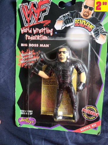 WWF World Wrestling Federation Bend-Ems  BIG BOSS ...