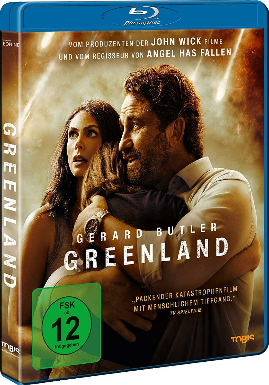 GREENLAND (Gerard Butler, Morena Baccarin) Blu-ray Disc NEU+OVP