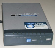 Cisco Linksys RV042 Dual WAN VPN Router Has Led Pampered Life