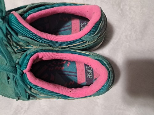 Men’s Asics Gel Lyte iii size 9 Green/Pink - Picture 6 of 8