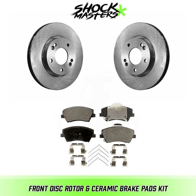 Front Disc Rotor & Ceramic Brake Pads for 2017 Hyundai Elantra eBay