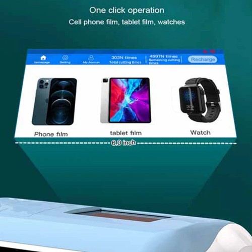 Máquina de corte de hidrogel para teléfono celular máquina protectora de pantalla - Imagen 2 de 11