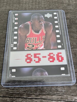 1998-99 Upper Deck Michael Jordan Mj Timeframe 9 Playoff Record 63