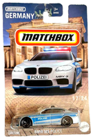 Matchbox Bmw M5 F10 Police Germany 17/24 2024 1:64 Modellauto Spielzeug Polizei