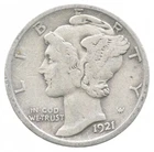 1921-D Mercury Dime *0907