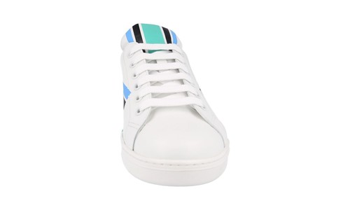 SCARPE PRADA LUSSO 4E3409 BIANCO NUOVE 11 45 45,5 - Foto 9 di 11