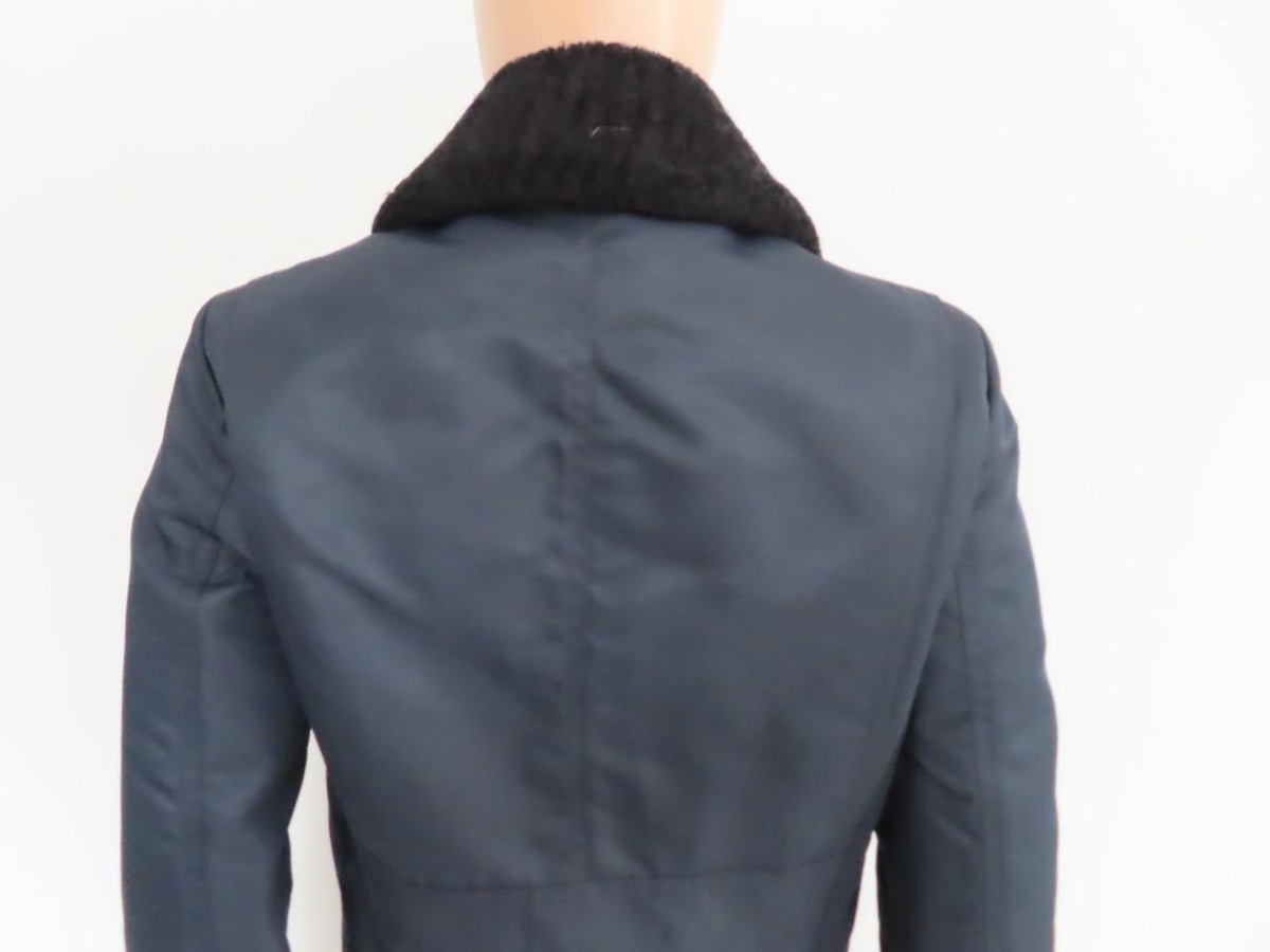 Saint Laurent★素敵!Midnight Navy/Black Trim Bomber Jacket NWT Saint Laurent Midnight Navy/Black Trim Bomber Jacket F