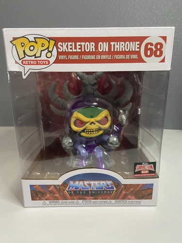 Funko POP! SKELETOR ON THRONE #68 MOTU Target Con Exclusive IN HAND. Near Mint