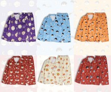 Haikyuu  Anime Ice Silk Pajamas Comfort Nighty Nightgown Cospaly Cartoon Gift