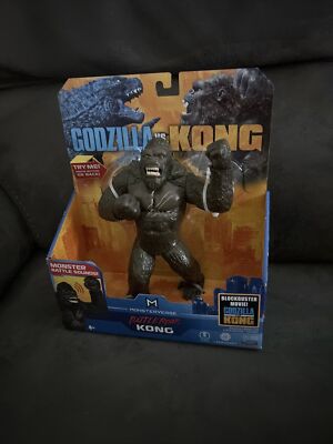 Playmates Toys Battle Roar King Kong V Godzilla 2021 Movie Action Figure   