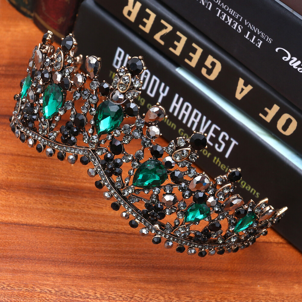 Baroque Tiaras Baroque Rhinestone Tiara Wedding Circlet Fairy Tiara