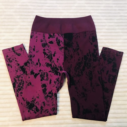Fabletics Ultra High-Waisted Seamless Marble 7/8 Plum Perfect/Multi Size Small - Picture 5 of 6