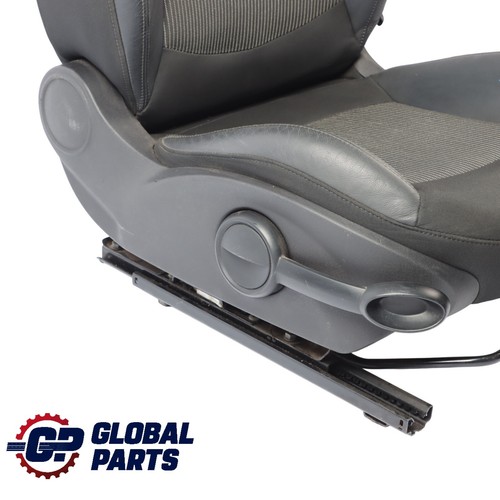 Front Sport Seat Mini R55 R56 R57 Heated Interior Right O/S Cloth Leather Black - Picture 10 of 15
