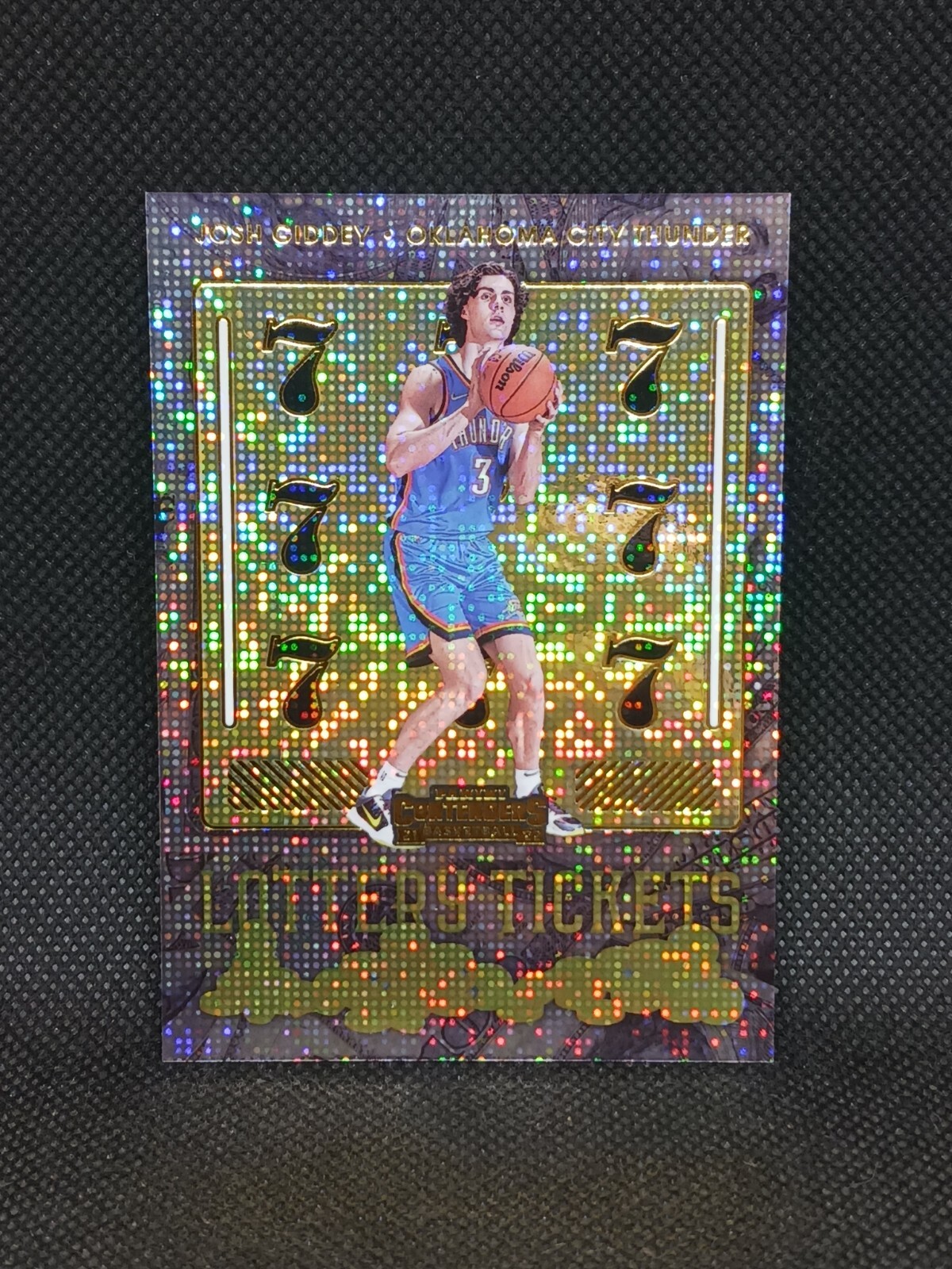 Josh Giddey 2021 Panini Contenders Lottery Ticket #6 RC Rookie SP