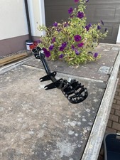 Simson CNC Fußrastenträger schwarz klappbar...