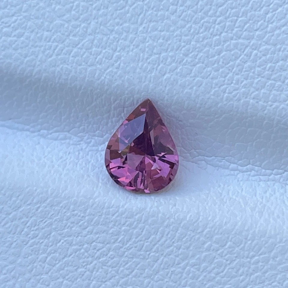 Natural Pink Spinel 1.07 Cts Pear Cut Loose Gemstone Unique Jewelry Ring Gift - Image 2 of 4