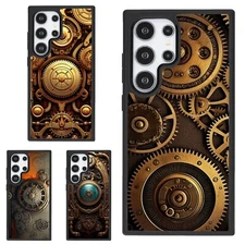 Rubber Cover gaming steampunk mechanical For Samsung A12 A13 A14 A15 A16 A54 A71
