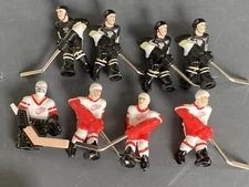 8 STIGA NHL STANLEY CUP TABLE HOCKEY REDLINE PITTSBURGH PENGUINS DETROIT RARE