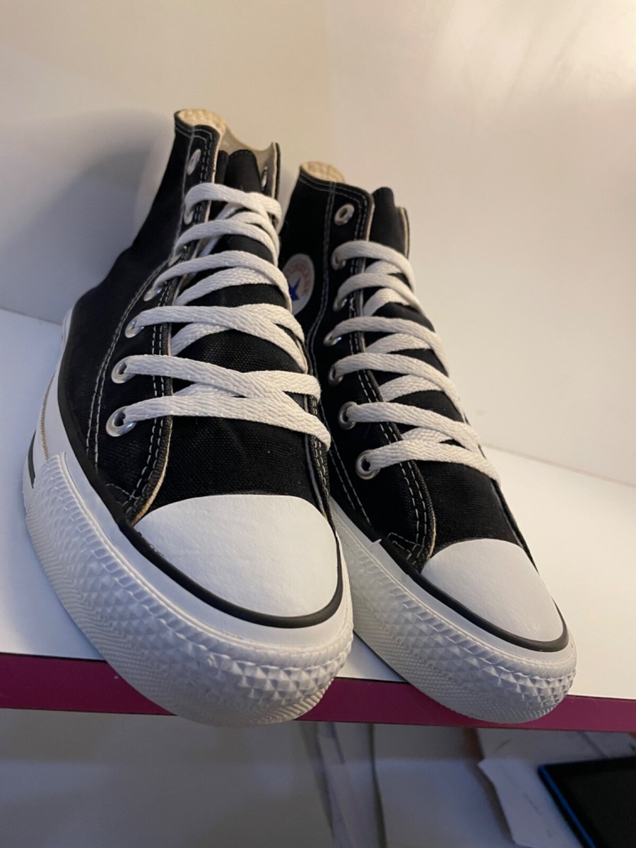 Vtg 90s Converse All Star Chuck Taylor High Top Shoes Black