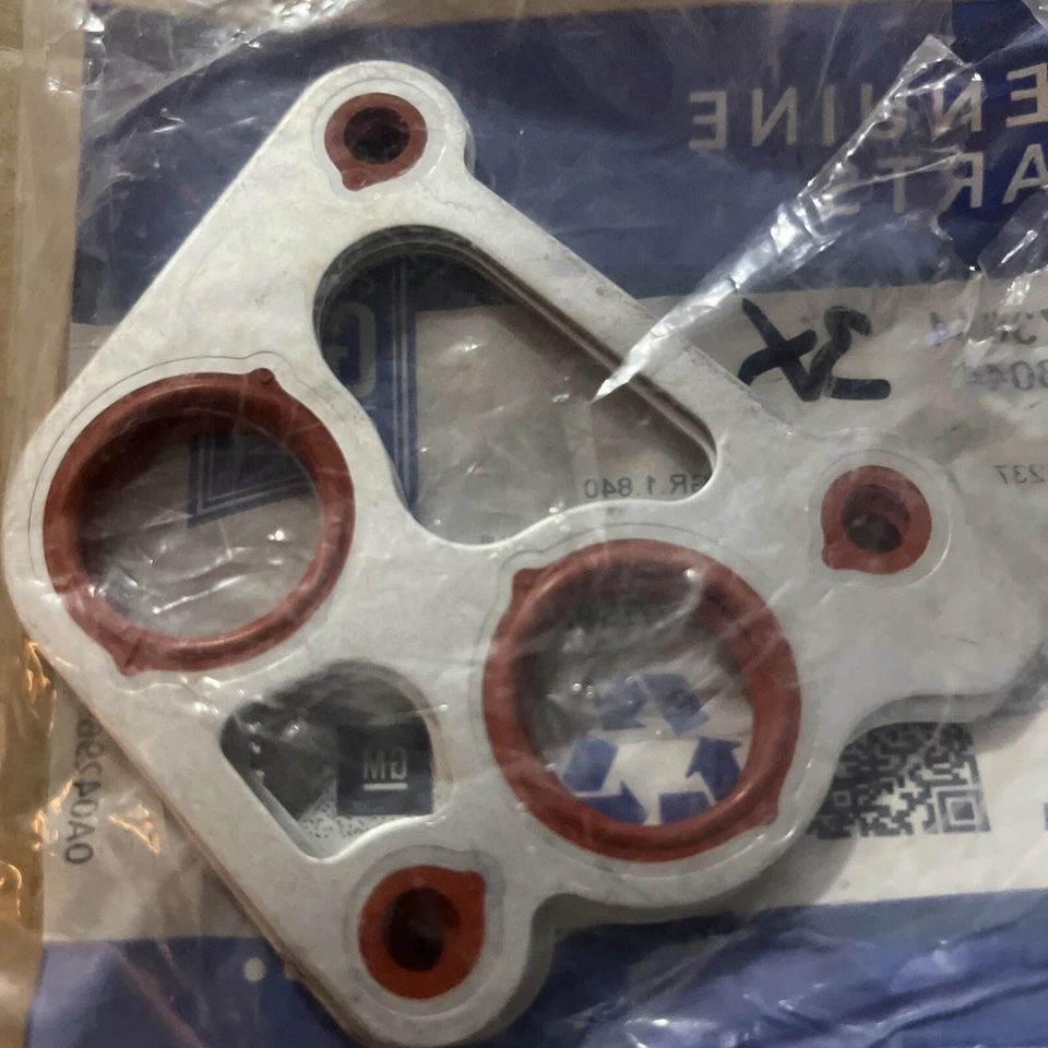 12573044 AC Delco 滤油器适配器垫片适用于 Olds De Ville 凯迪拉克 (3 包) — 第 2/2 张图片