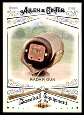2018 TOPPS ALLEN & GINTER BASEBALL EQUIPMENT OF THE AGES RADAR GUN #BEA-26