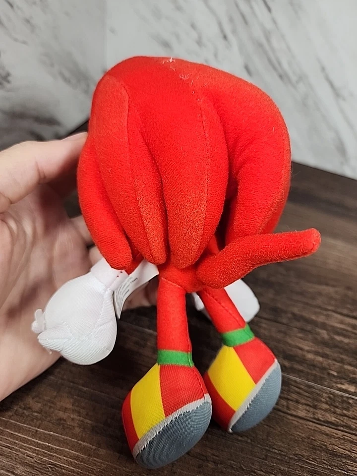 ☆NICE☆ ~Red костяшки Sonic еж плюшевая игрушка 7,5» ~ ☆ Бесплатная доставка☆ - Изображение 2 из 4