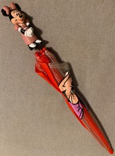 Vintage Disney Mickeys Stuff For Kids Minnie Mouse Plastic Rain Umbrella Parasol