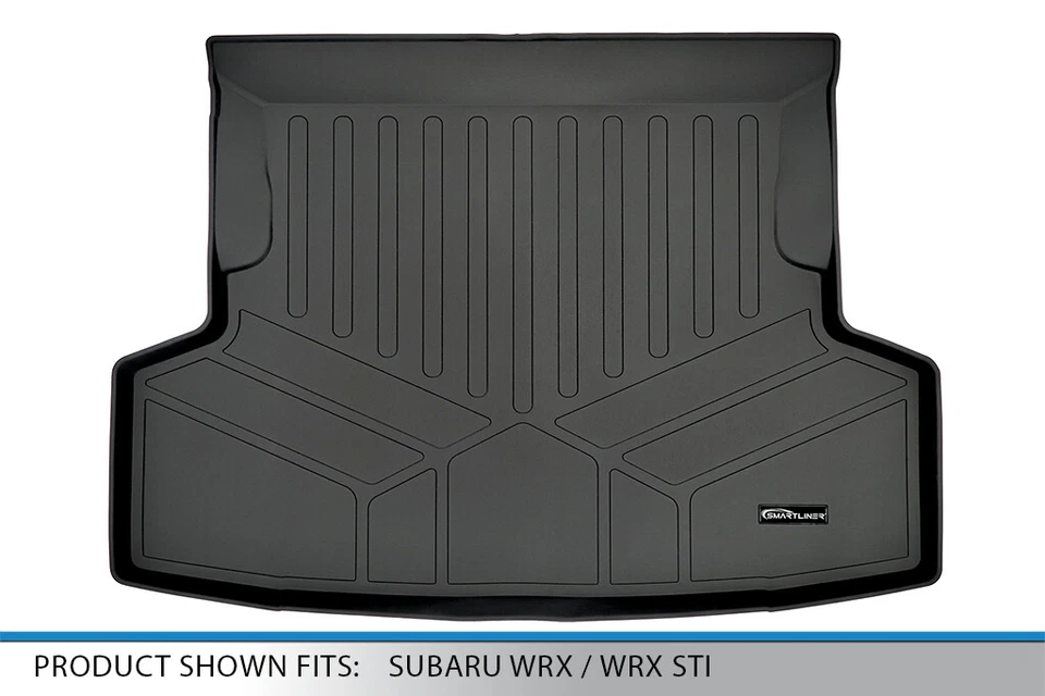 SMARTLINER Custom Fit Cargo Trunk Liner Mat OEM TPE 2014-2021 Subaru WRX WRX STI Foto 3 de 4